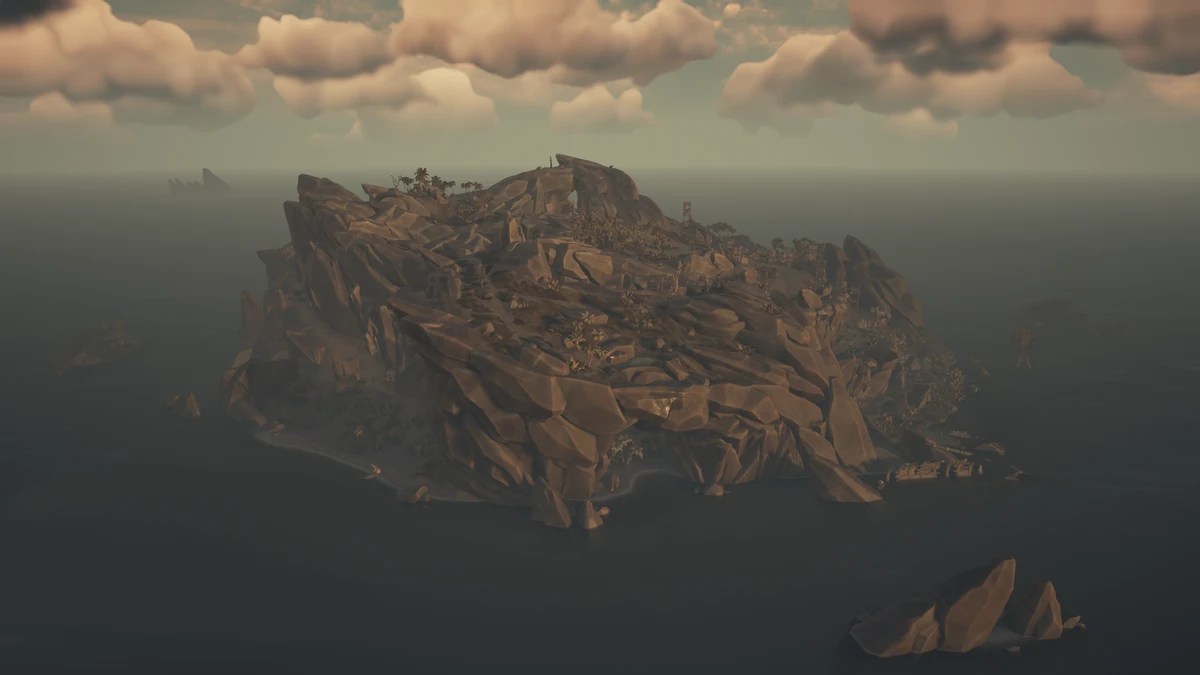 Sea of thieves old faithful isle