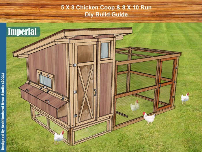 Joe decides to build a chicken coop