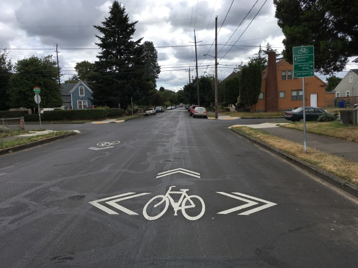 Marking rye detour