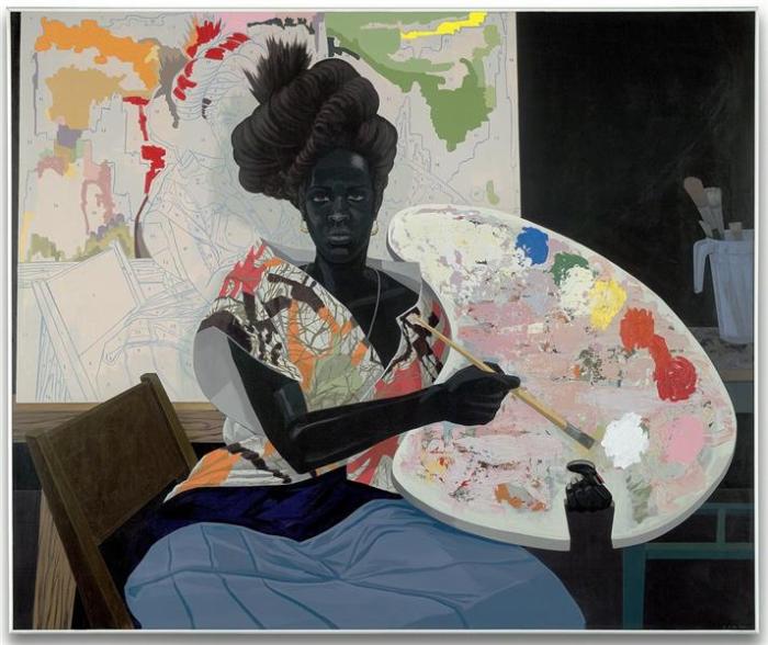 Kerry james marshall untitled studio