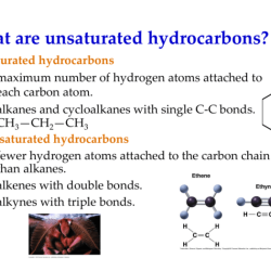 Select all the true statements about saturated and unsaturated hydrocarbons