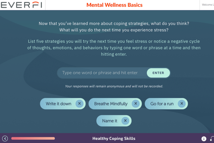 Understanding mental wellness everfi answers