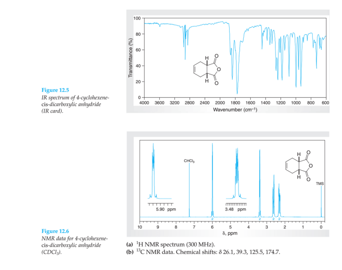 Nmr ir dicarboxylic anhydride acid 33e solution problem chapter