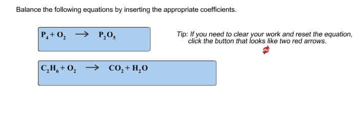 Coefficients equations inserting